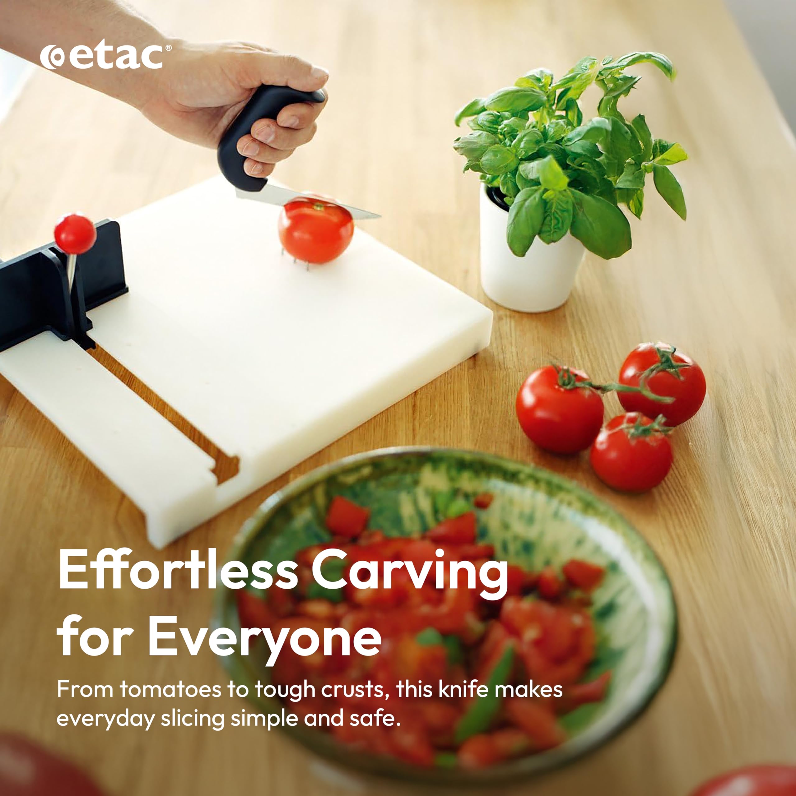 Etac Relieve Angled Carving Knife for Arthritis, Right Angle Handle — Amazon image 5