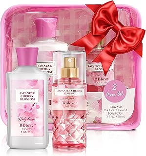 Juego de regalo de baño y cuerpo con flor de ...