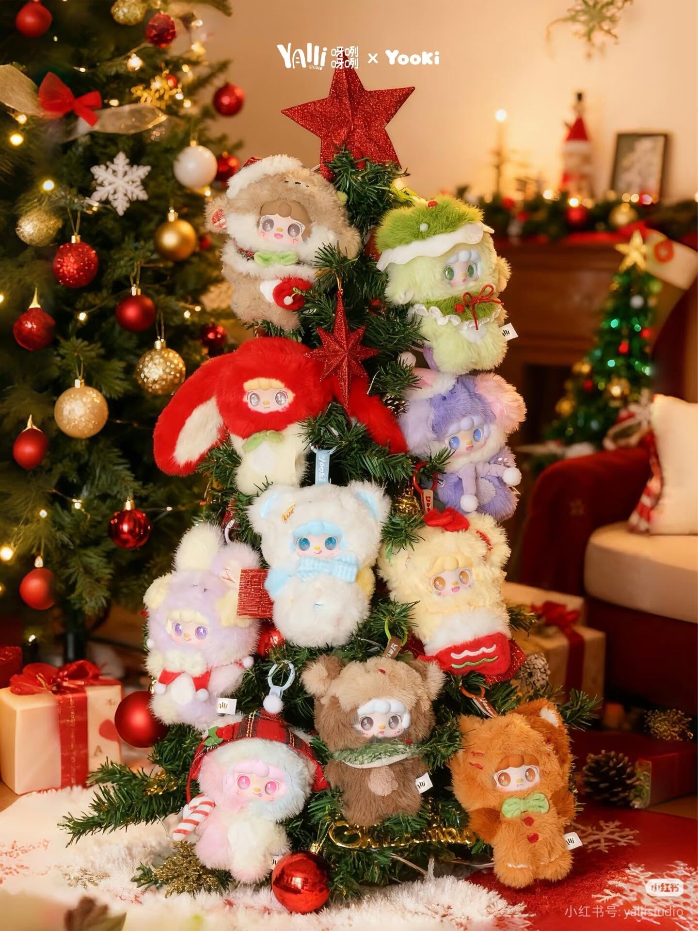 【開封済み・未使用】yooki ぬいぐるみ クリスマス 7点 レア目あり Amazon.co.jp: Yooki クリスマスディンドンダン シリーズ ぬいぐるみ