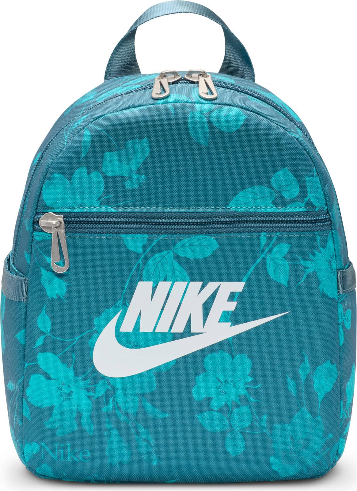 Nike Womens W NSW FTRA MNI BPK-PALENTINO BACKPACK SMOKEYBLUEDUSTYCACTUS(WHITE)