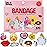 BioSwiss Bandages, Assorted Animal, Fun and Food Shaped Self Adhesive Bandage, Latex Free, Sterile Wound Care, 100 Count