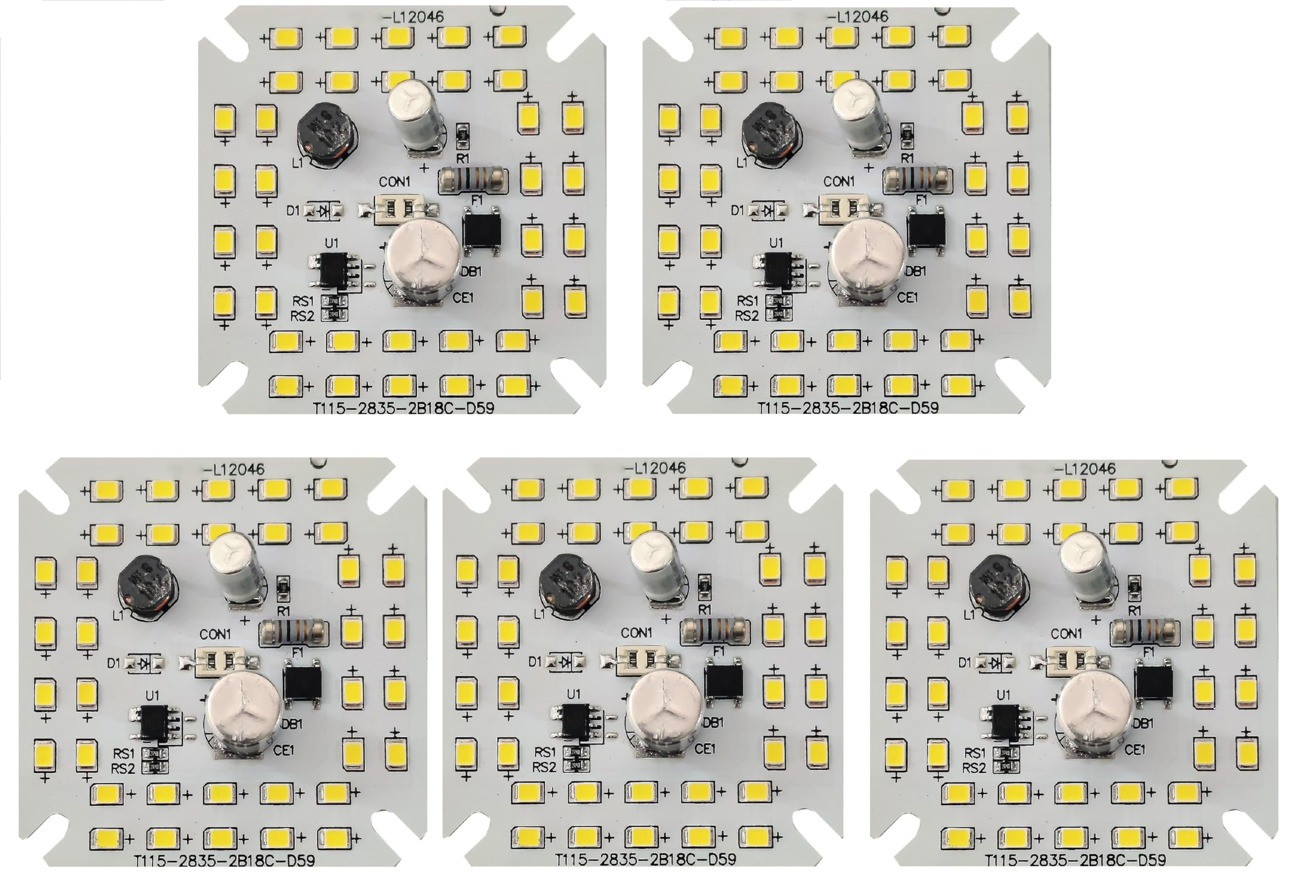 Steko (5 Pieces) 40 Watt Super Bright ALPHA DOB MCPCB Direct On Board Led Lights Raw Material Electronic Kit For Led Bulb | 36 SMD LED On Board | Cool White (B0CVNCK79Y) Amazon Price History, Amazon Price Tracker