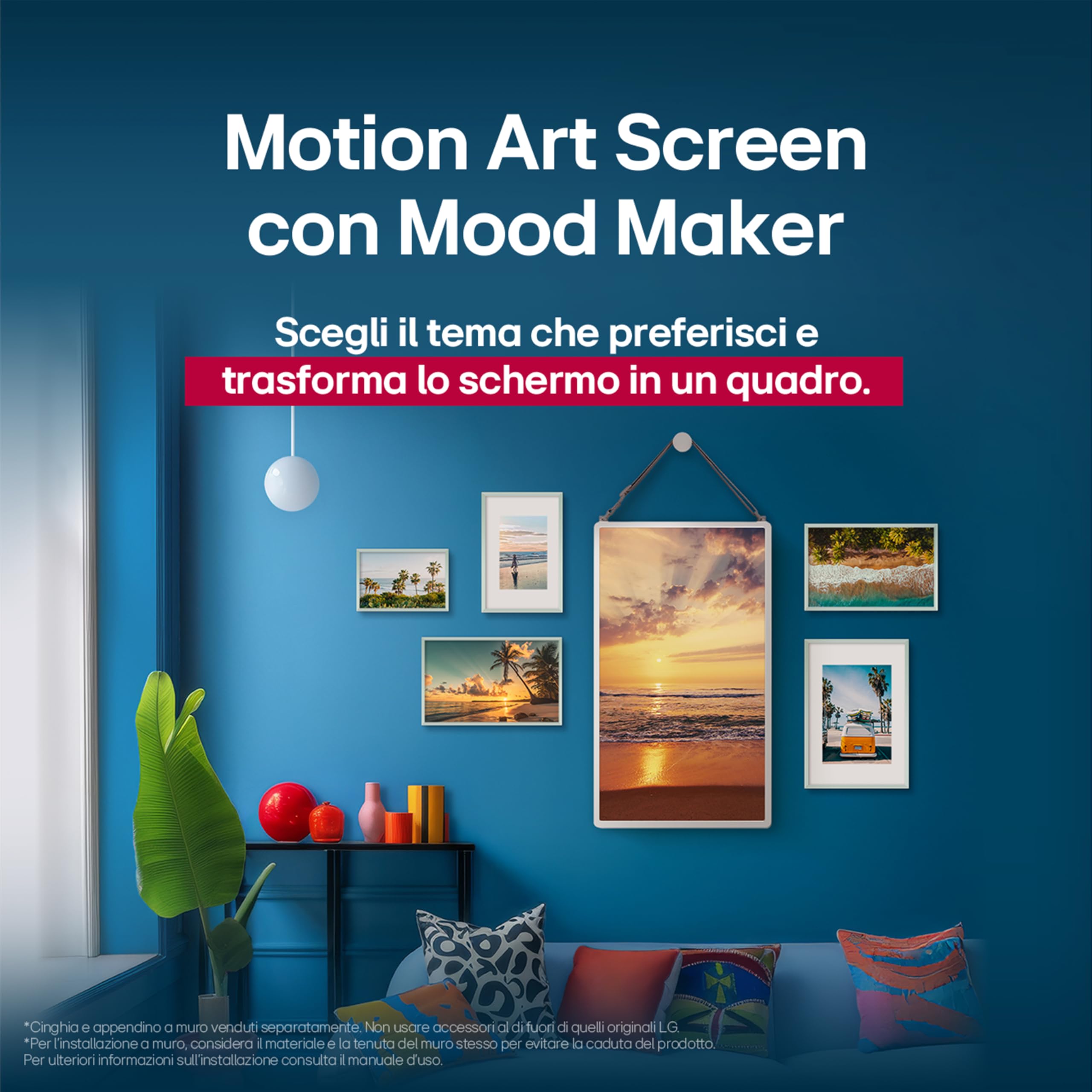 LG StanbyME 2 27LX6TDGA, Schermo Portatile Touchscreen 27'' Orientabile, Monitor Touch con Base a Stelo con Rotelle, Batteria Integrata 4 ore, Wi-Fi, webOS, Dolby Vision, Dolby Atmos, HDMI, USB-C 2025