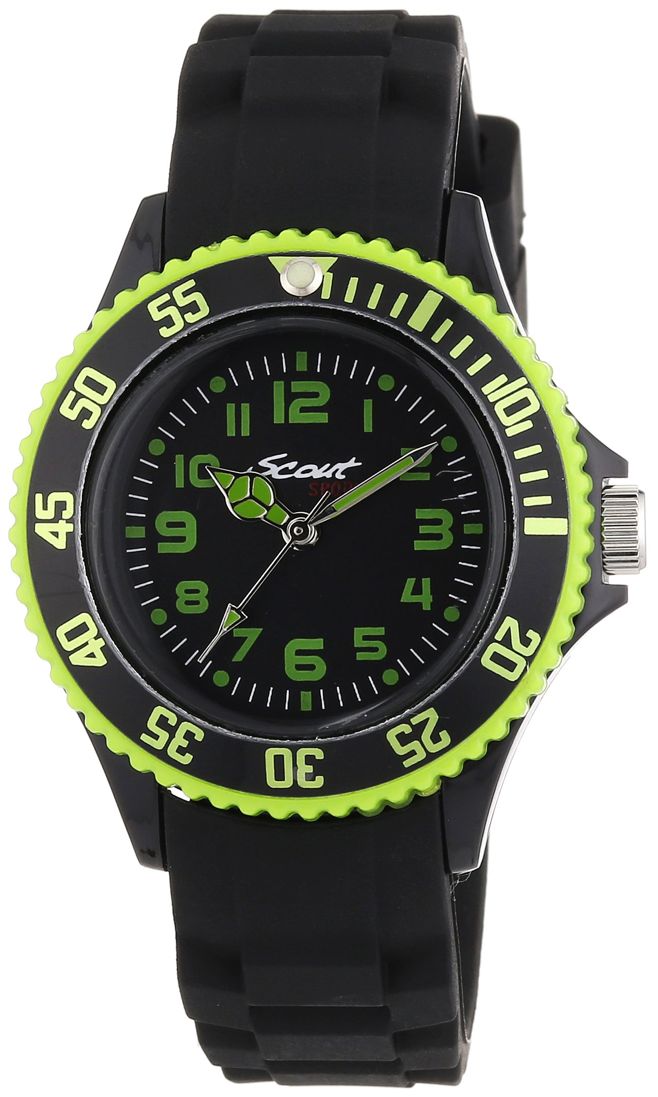 Scout Jungen-Armbanduhr Analog Quarz Silikon 280303000