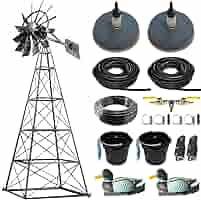 Amazon.com : Outdoor Water Solutions 20 Ft. Windmill Deluxe