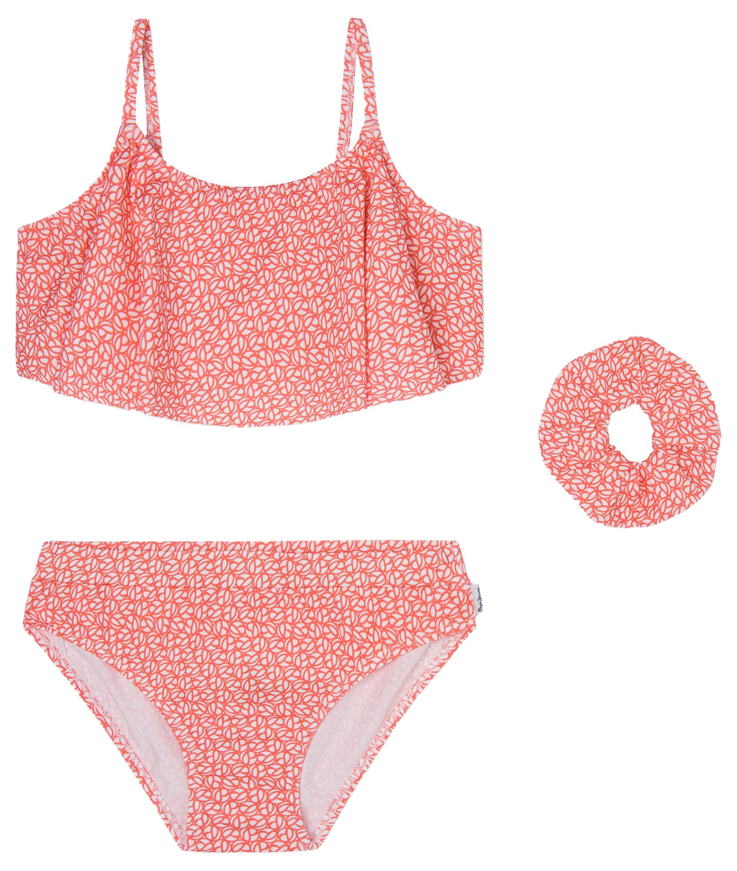 Pepe Jeans P Print Bikini Set Two Piece Swimsuit para Niñas