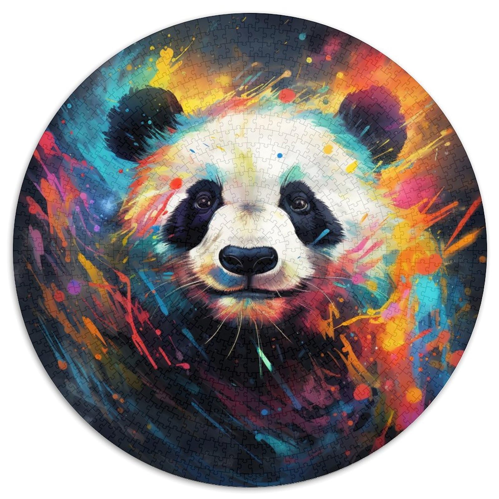 Jigsaws 1000 Pieces for Adults Panda Challenging Puzzles Family Game Night Challenging And Rewarding Visual Experience 67.5x67.5cm — image 1