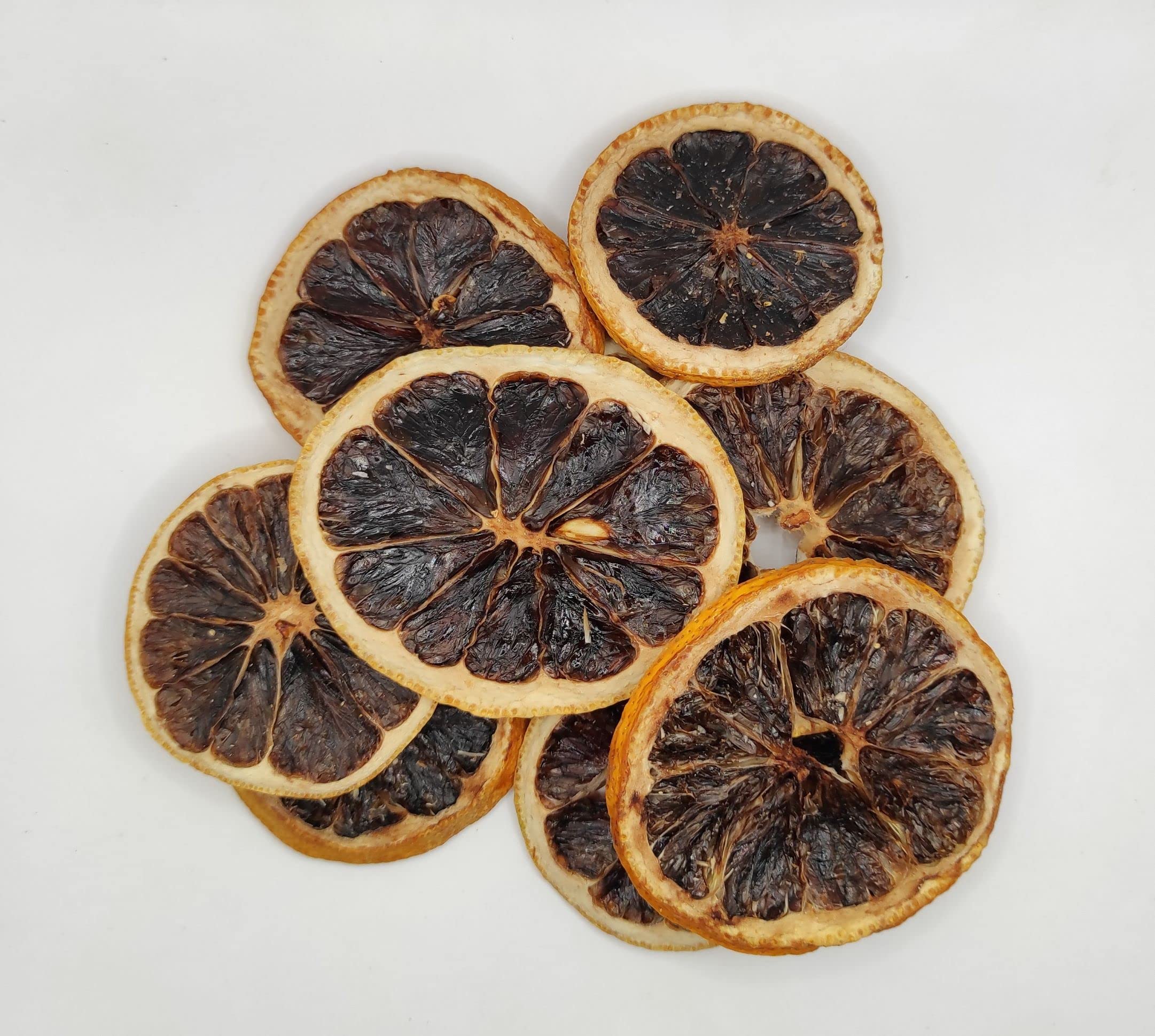 Fette Di Limone Intero Commestibile Greco Essiccato 40g - 1,95kg Grado A (950 grammi)