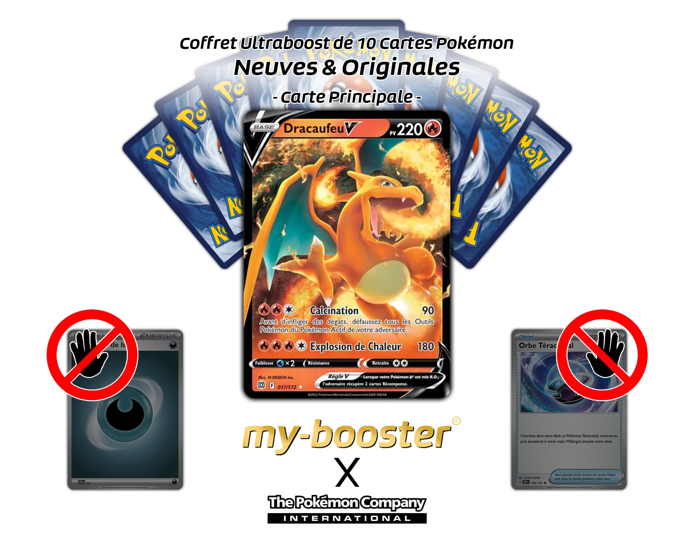 Charizard V 017/172 - Ultraboost X Sword and Shield 9 Sparkling