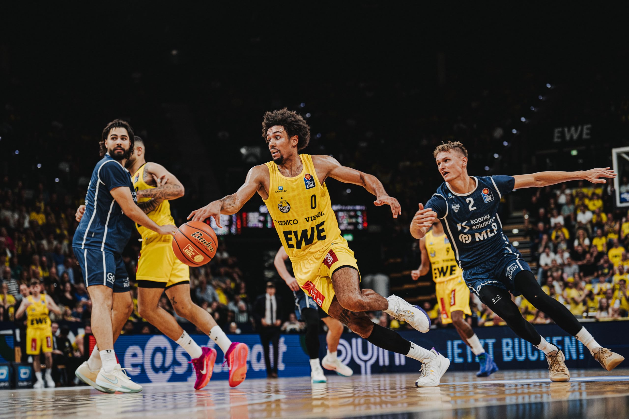 Baden Elite Pro - piłka do koszykówki niemieckiej Bundesligi - easyCredit BBL piłka do koszykówki