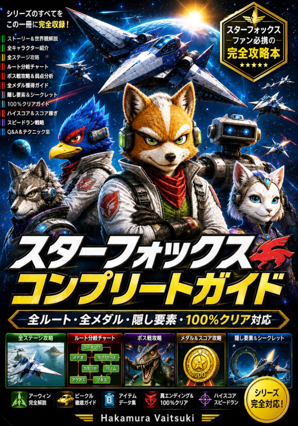 スターフォックス コンプリートガイド: 全ルート・全メダル・隠し要素・100％クリア対応
