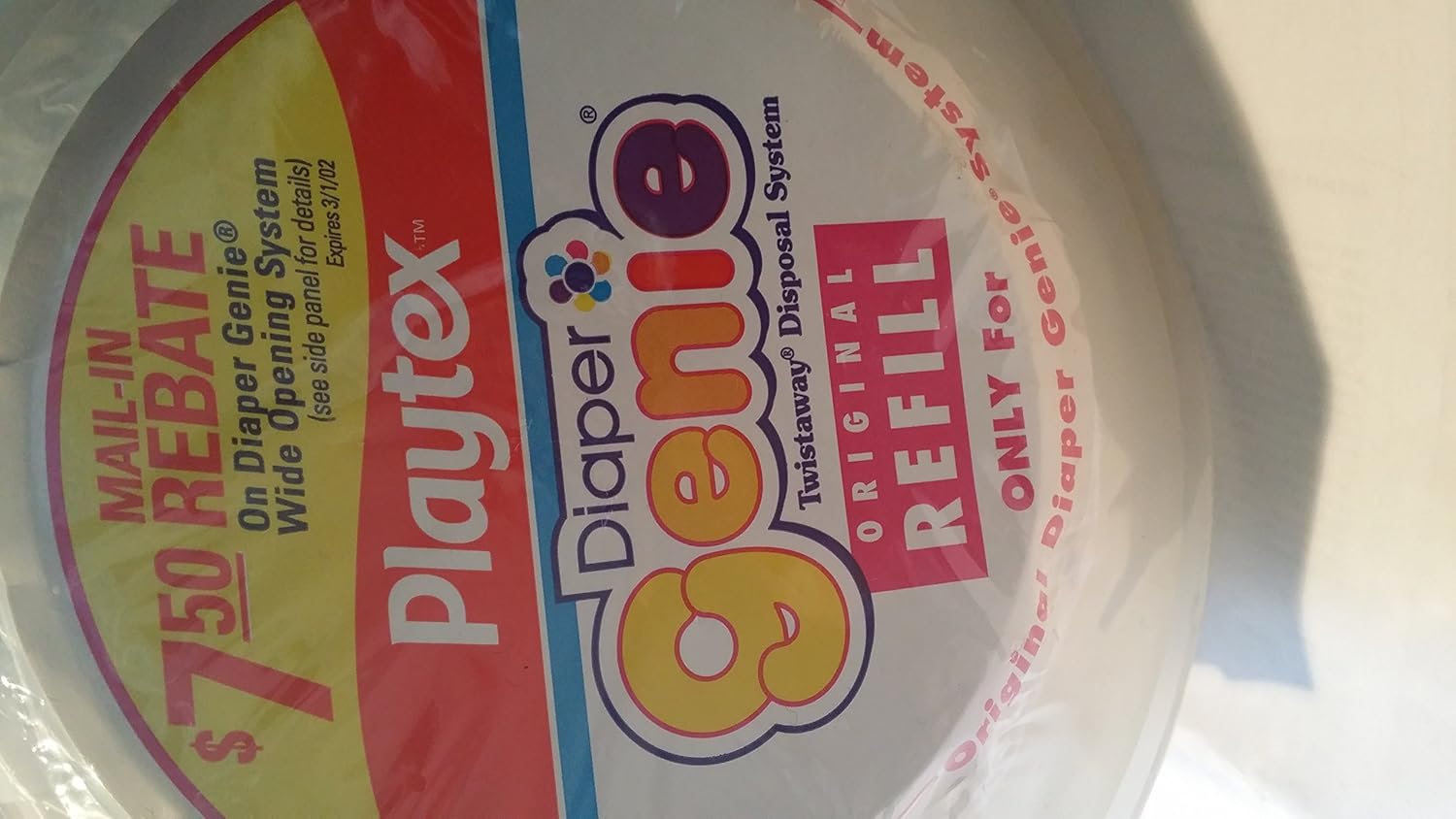 Playtex Original Diaper Genie Twistaway Disposable Refill Baby