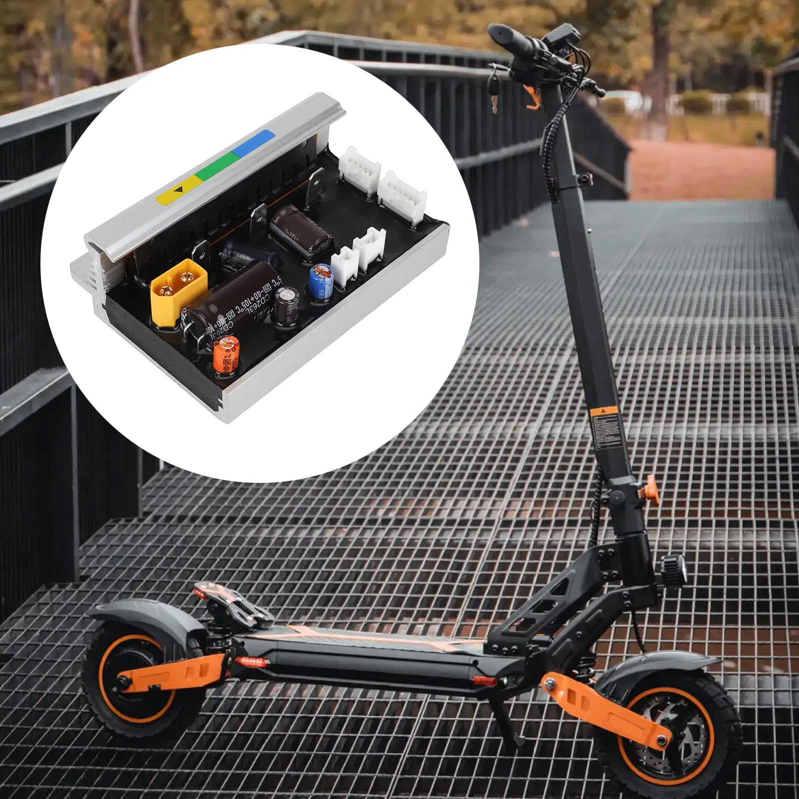 Accessori per scooter elettrico Modulo controller con indicatori di direzione della scheda principale Installazione rapida Parti di controllo Modulo controller di calcio con indicatori di direzione