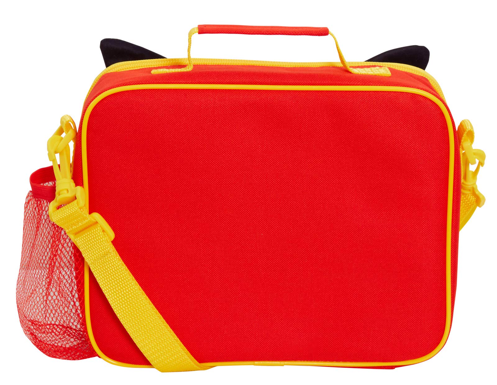 Bing Borsa termica per il pranzo con orecchie 3D di coniglietto, per bambini e bambine, per asilo e scuola, con tracolla staccabile