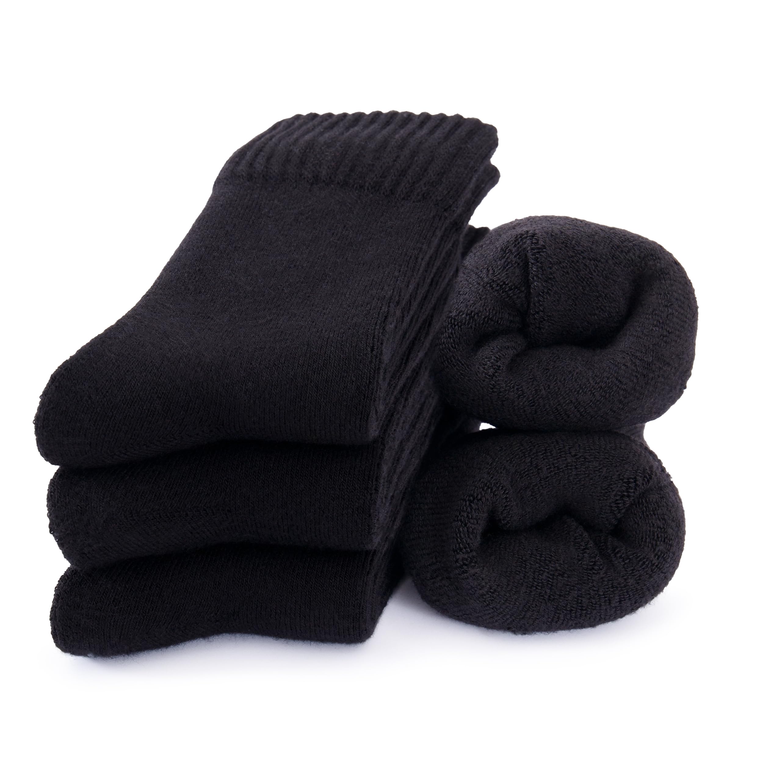 Occulto Herren & Damen Bambus Winter Socken 5er Pack (Modell: Mika)