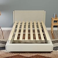 Vista 17 de Treaton, Pizarra horizontal de madera de 0.68 pulgadas, 72 x 39 pulgadas, beige