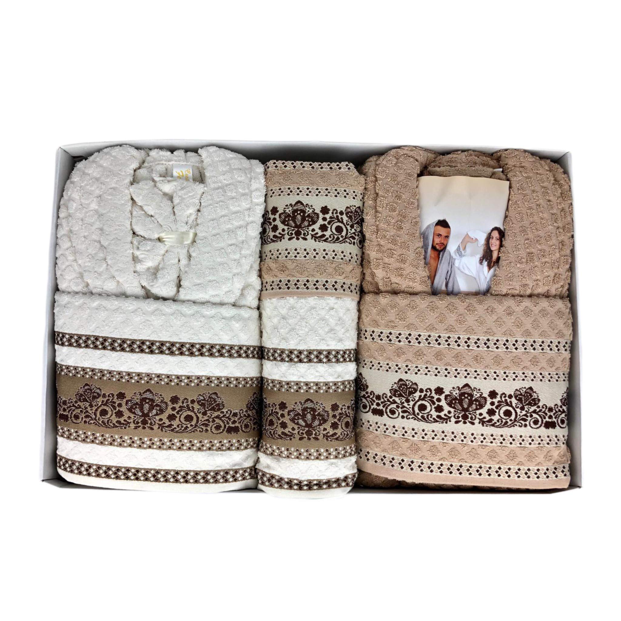 Completo Bagno Asciugamani e Accappatoi Uomo Donna Sinfony 0737