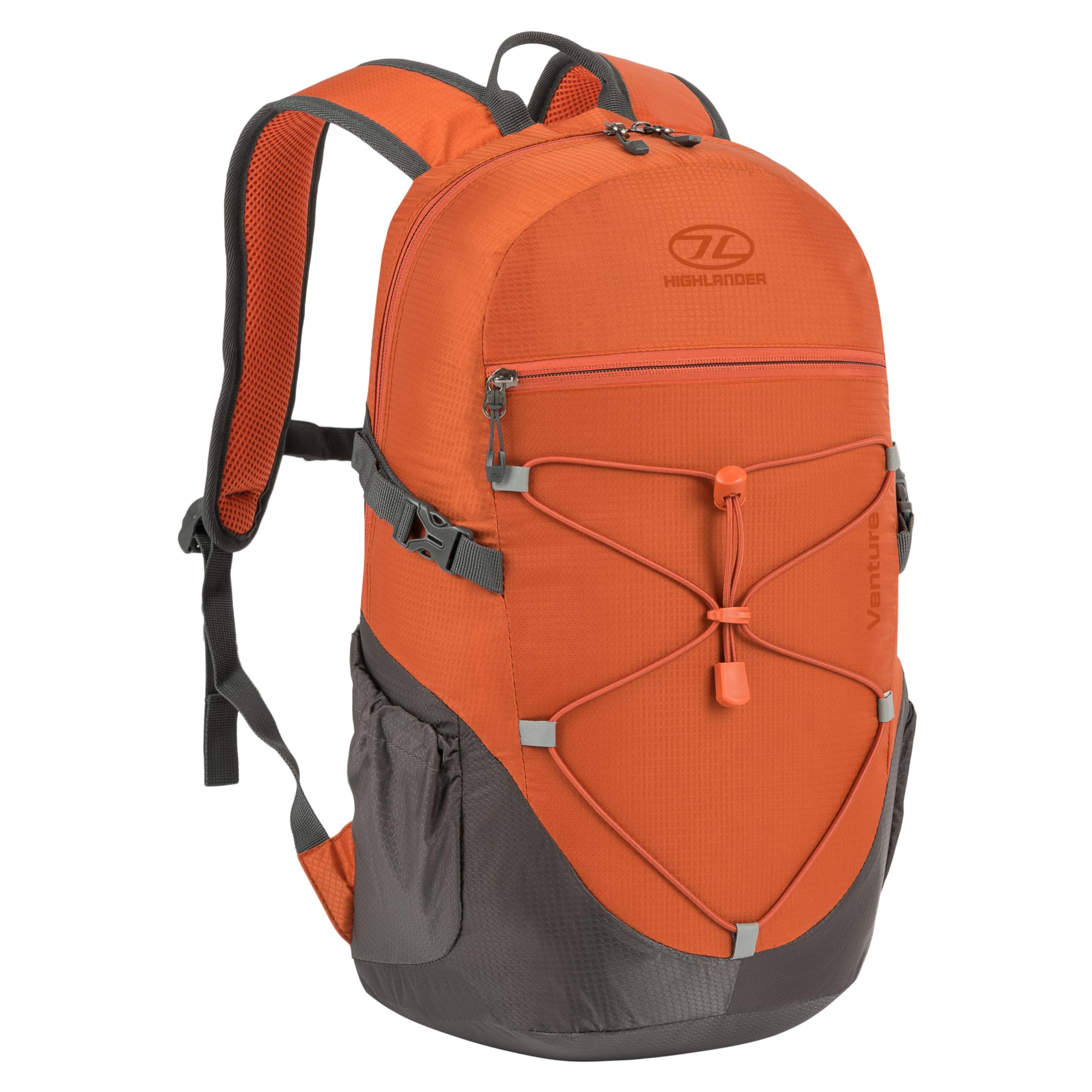 Highlander Unisex Orange Backpack Venture