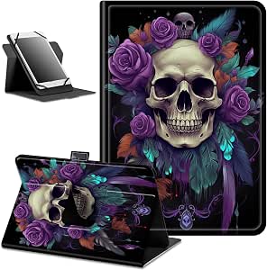 For Walmart Onn 7" 3 Gen 2022(Model:100071481) Universal Tablet Case, Kickstand Protective Stand Case With Multiple Viewing PU Leather Shell Case-1029357