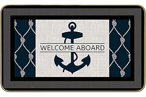 Mingnei Boat Welcome Mat: Set Sail for a Warm Welcome