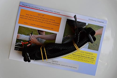 Miniatura 3 de Arnés para niños First Ride. Pedal o entrenador de bicicleta de equilibrio, sin ruedas de entrenamiento