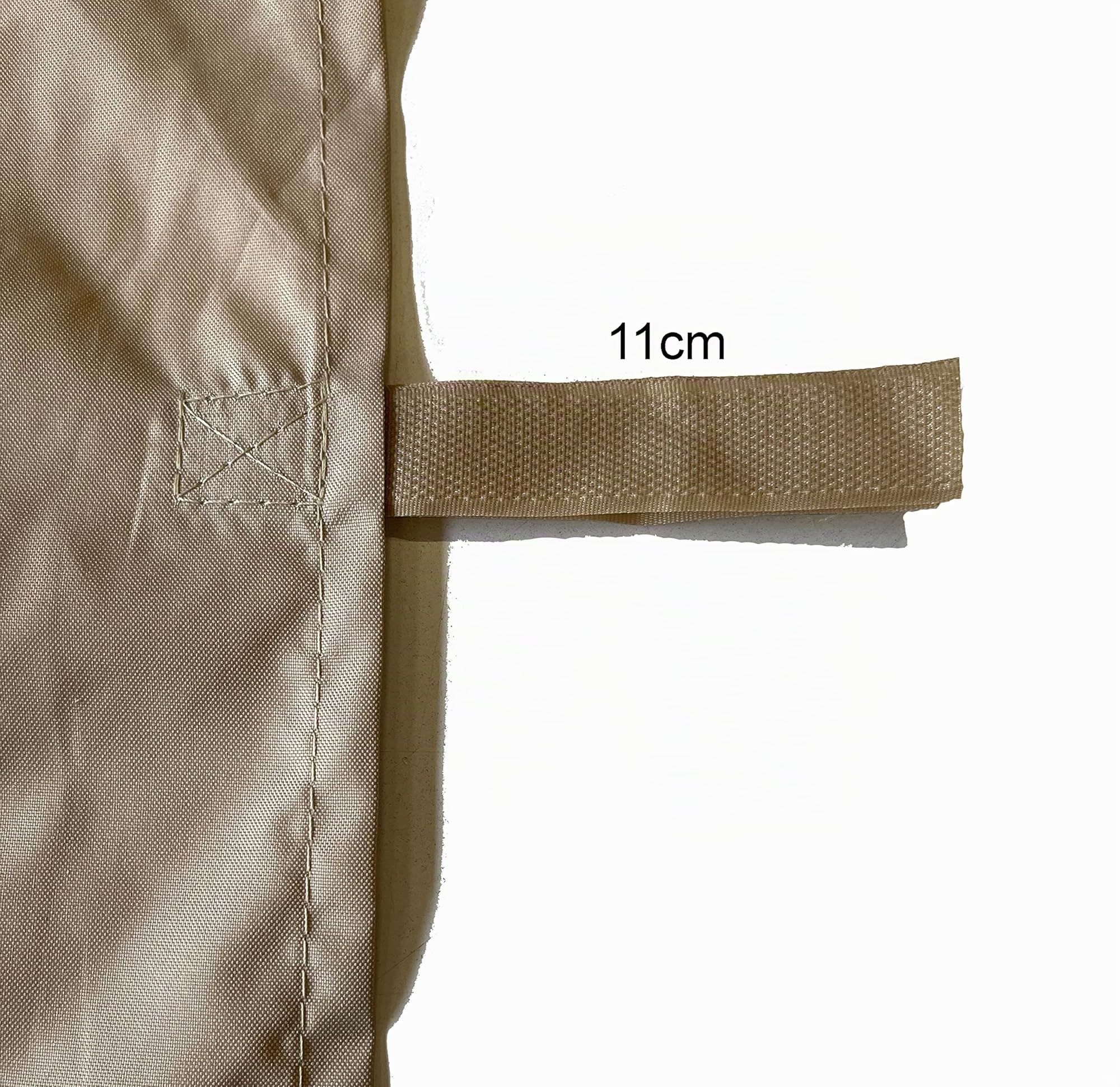 Quick-Star 2 pareti Laterali con Finestra in PVC 300 x 195 cm per Gazebo Sahara 3 x 3 m Parete Laterale Sabbia