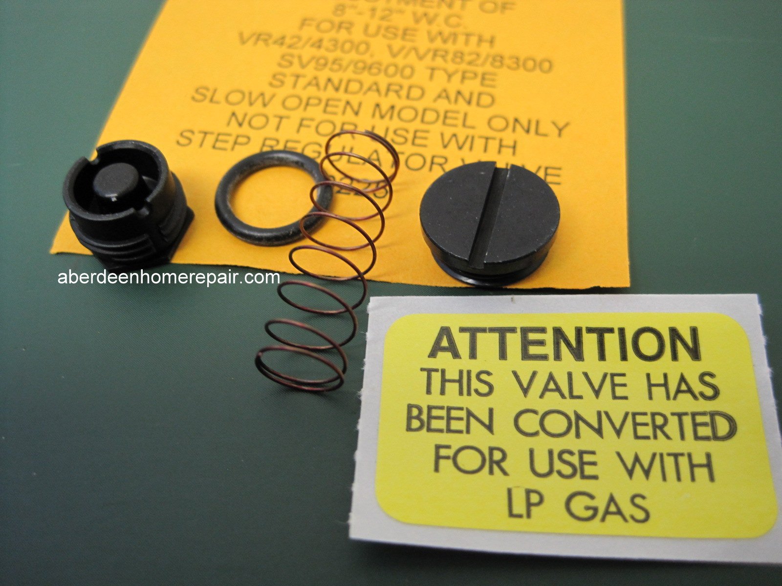 Honeywell 393691 LP Gas Conversion Kit V/VR8200 type 2