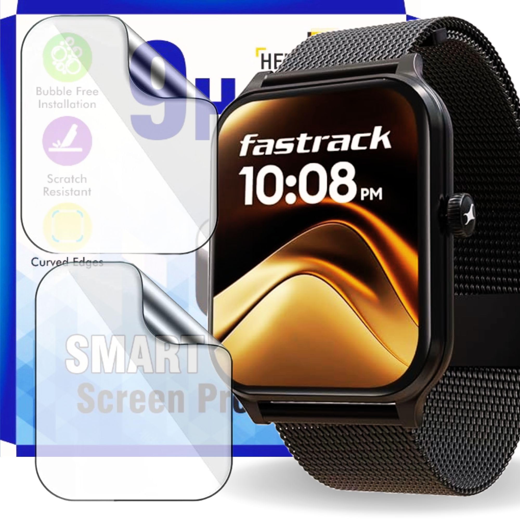 HELLOSCREEN |2-Pack| Screen Protector/Guard for Fastrack New Limitless Classic 1.91” Smartwatch -Not A Tempered Glass (B0D292M55Z) Amazon Price History, Amazon Price Tracker