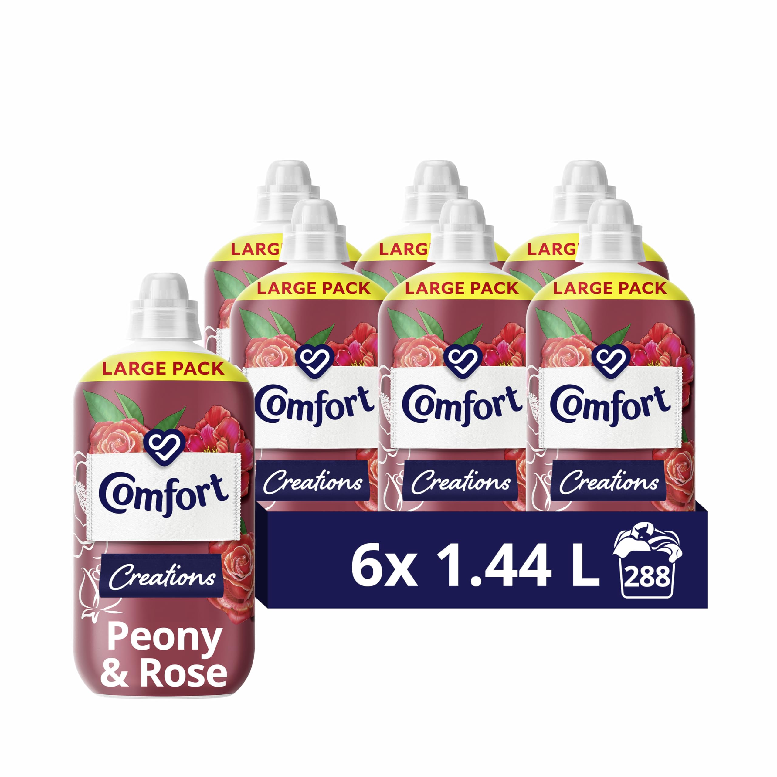 Comfort Creations Apple Blossom Fabric Conditioner with Stay Fresh technology for 100 days of freshness + fragrance* 30 washes (900 ml) — view 18