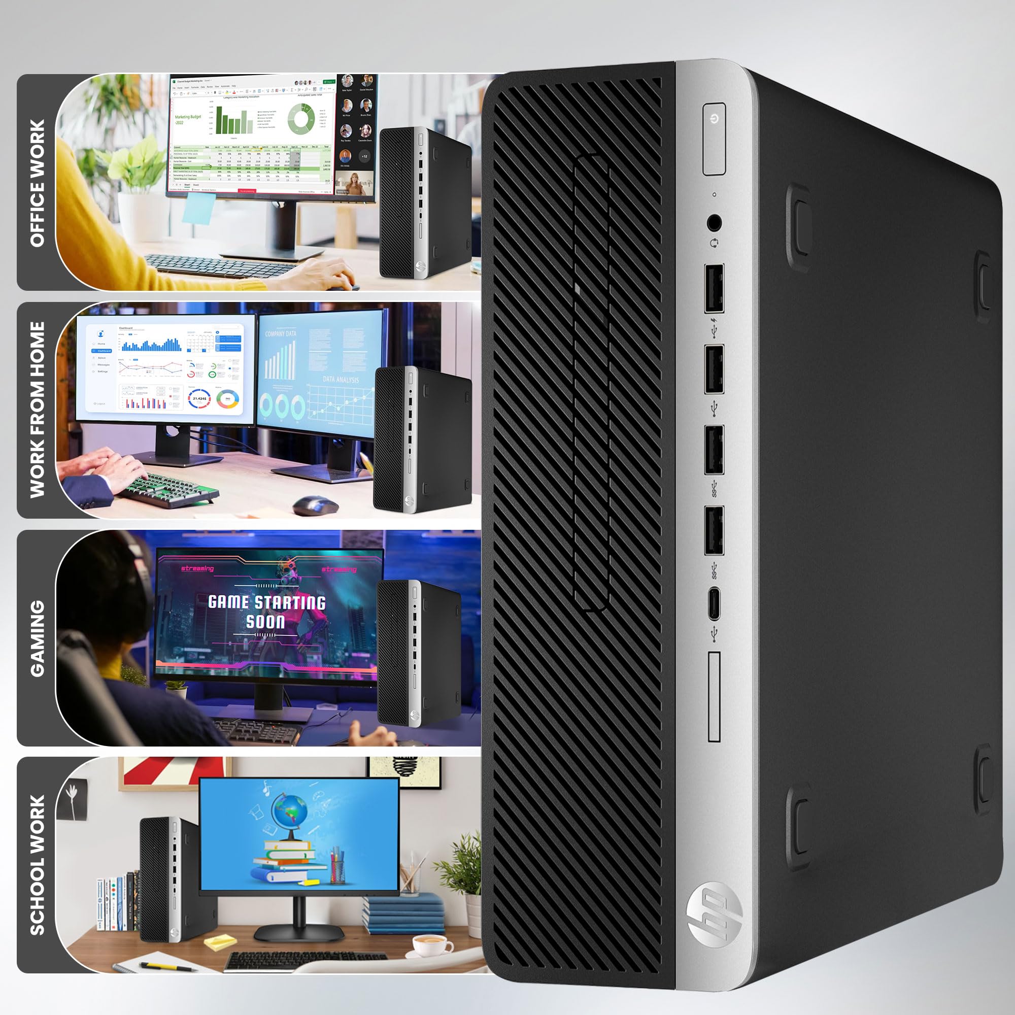 Amazon.com: HP 800 G5 Desktop Computer PC, Intel i5 9500 up to