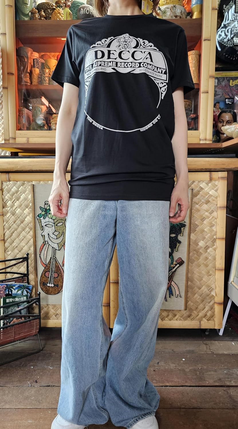Amazon | [マンブルズ] デッカ レコード Tシャツ DECCA Records