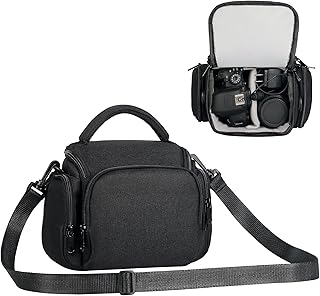 Winning SLR Cameras Case, Waterproof Shockproof DSLR Camera Single Bag, Adjustable Shoulder Strap Compatible with Sony, Ca…
