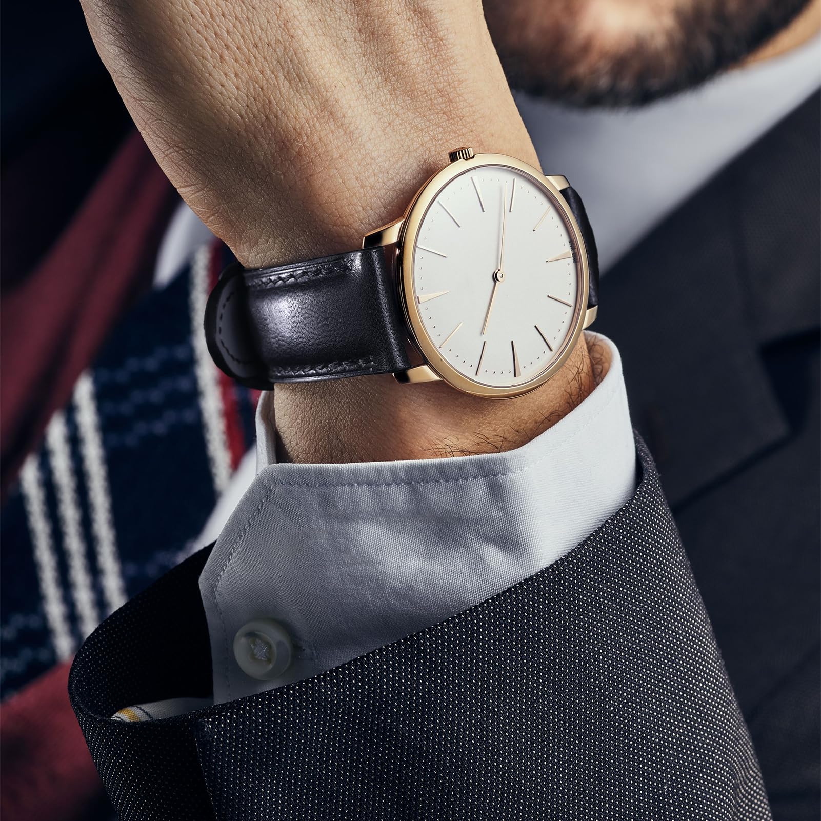 REZERO Bracelets en Cuir de Toscane pour Montres, Cordon Artisanaux à Détache Rapide, Sangle de Montre en Cuir Pleine Fleur Tanné Végétal, Remplacement pour Homme 19mm 20mm 21mm 22mm 24mm