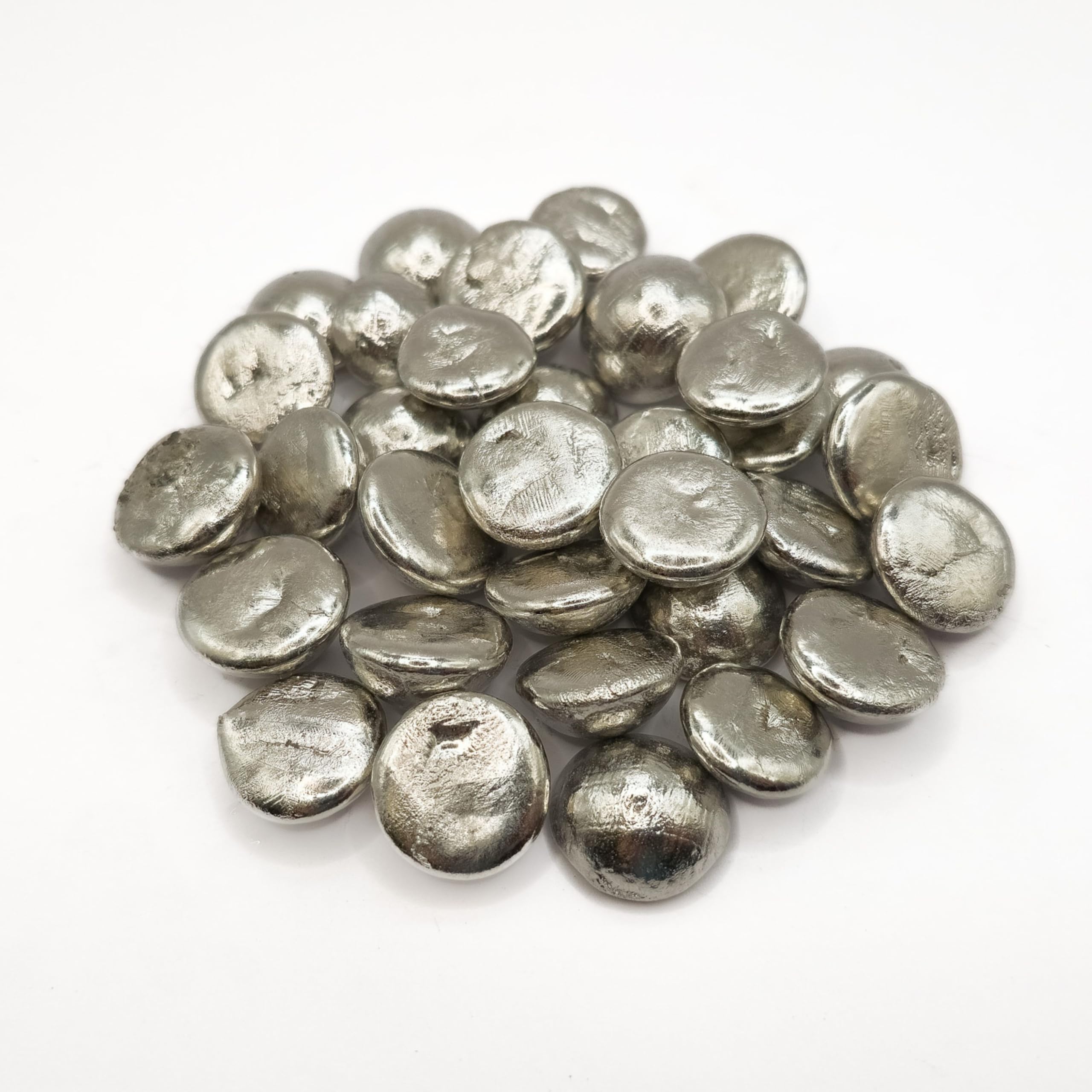 Bismut-Indium-Eutektikum BiIn33 50g-1000g in Pellets, 109°C Schmelzpunkt, Alternative zu Fieldschen Metall, 100% Bleifrei (400, Gramm)