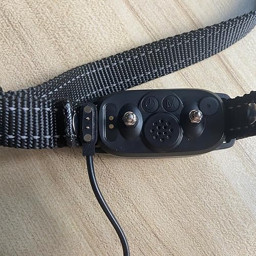 Miniatura 2 de Haourlife Cable de carga magnético de repuesto para collar de ladrido de perro, cable de carga USB para collar de entrenamiento inteligente de