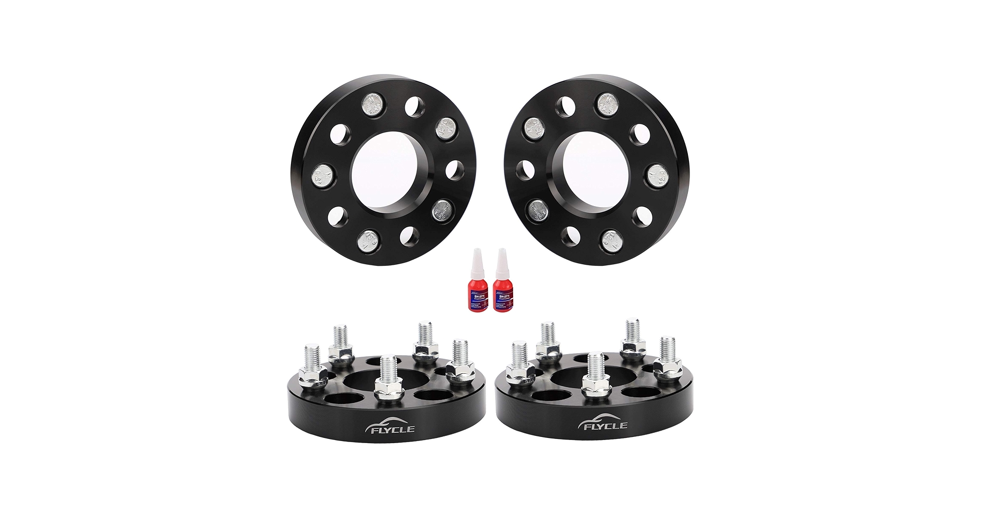 Amazon.com: FLYCLE 1 inch 5x4.5 Wheel Spacers for TJ YJ XJ