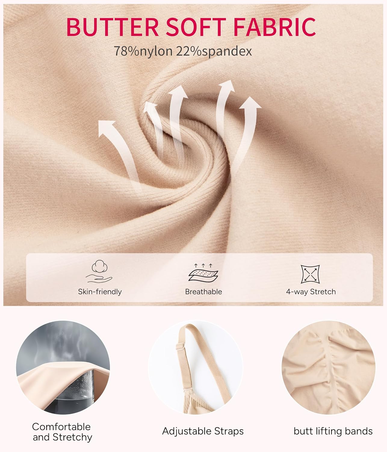 Gotoly Shapewear for Women Tummy Control Shapewear Bodysuit Seamless Faja Body Shaper Waist Trainer Body Suit Butt Lifter - Image 3