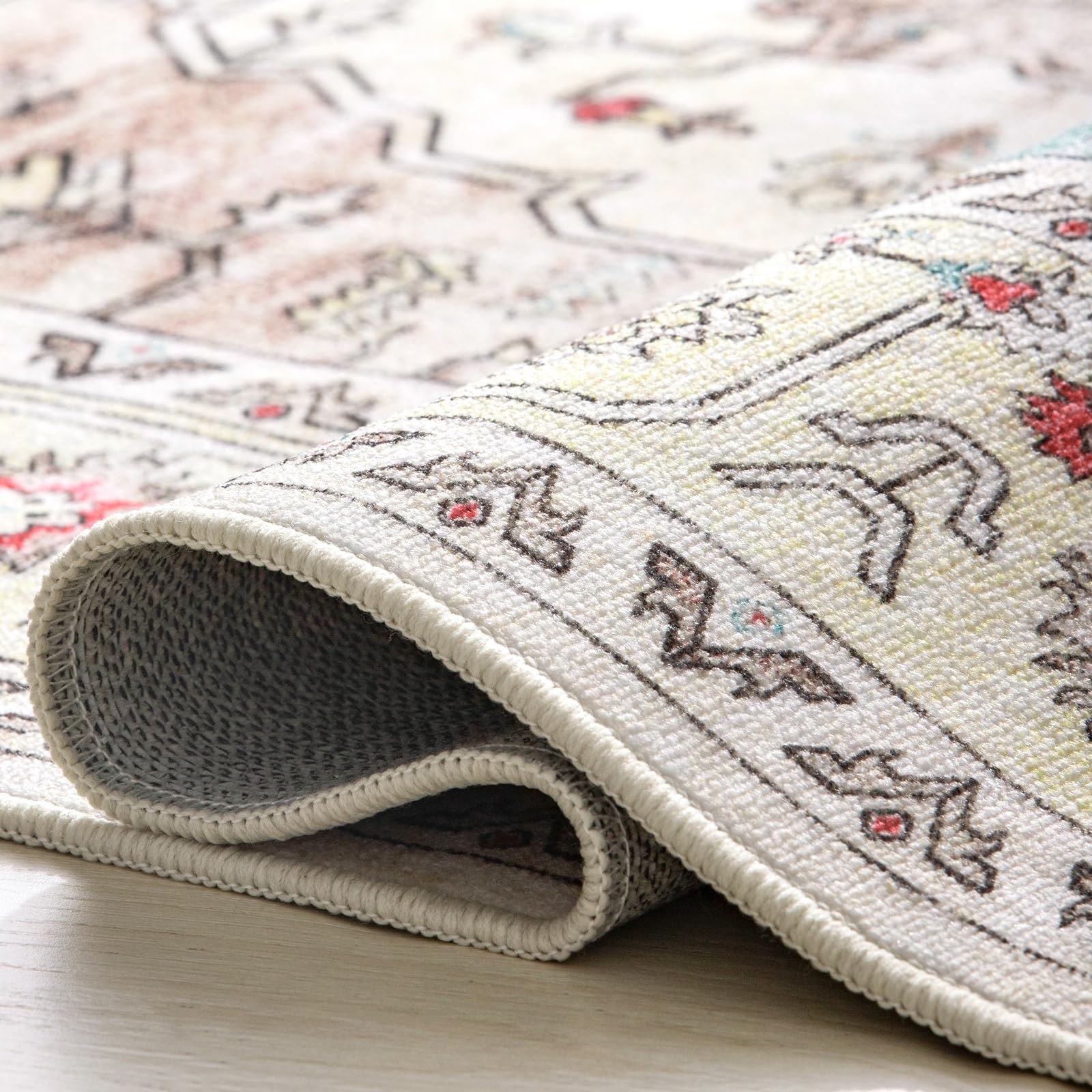 Loper vloerkleed - Hidde 3D Lines Wit | Duurzaam design