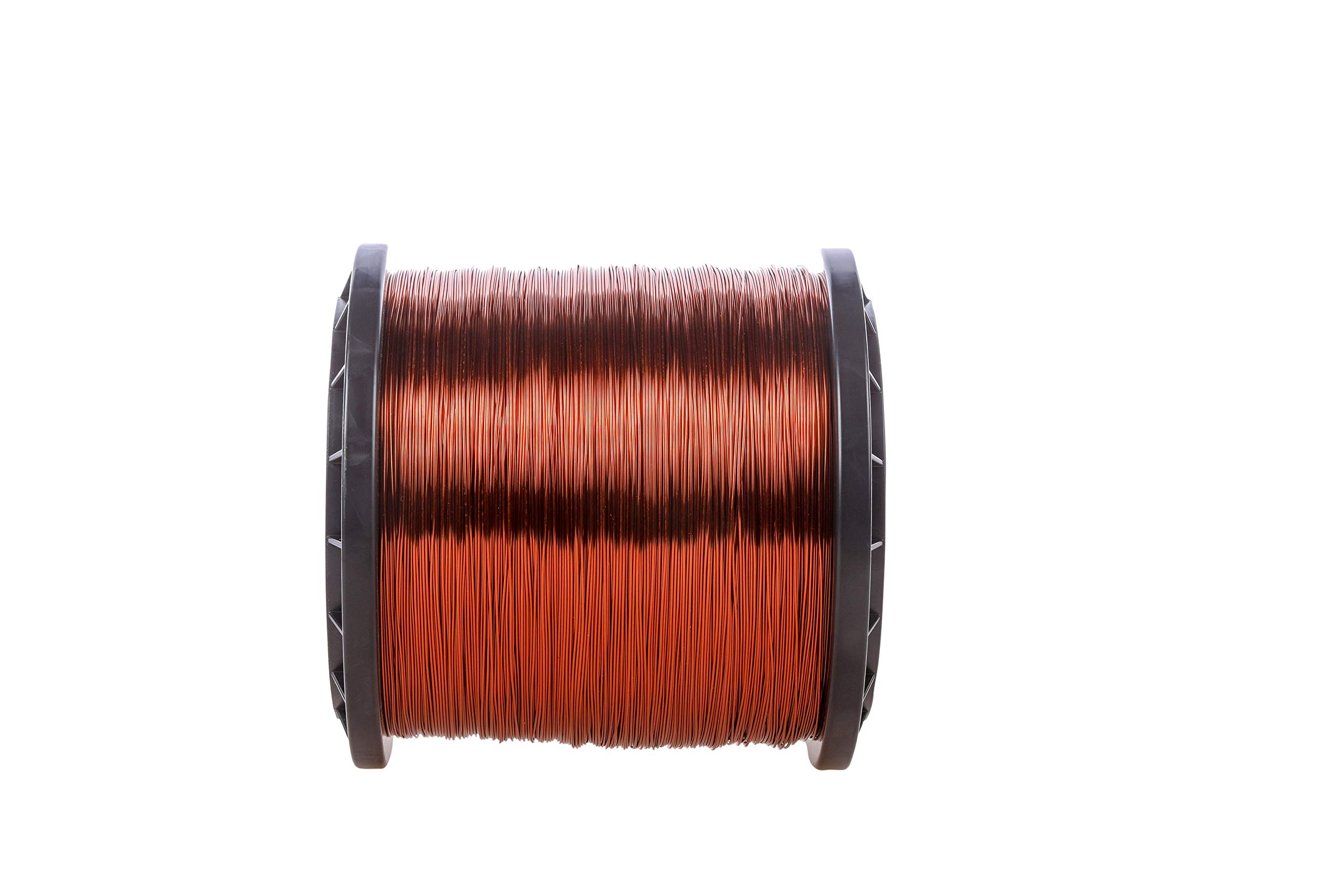 Kupferlackdraht W210 Ø 0,15 mm 5 kg, ca. 30km - CU Lackdraht Grad 2 CUL Kupferdraht Gewicht 5 Kilogramm Durchmesser 0,15 Millimeter Wickeldraht Kupfer Draht