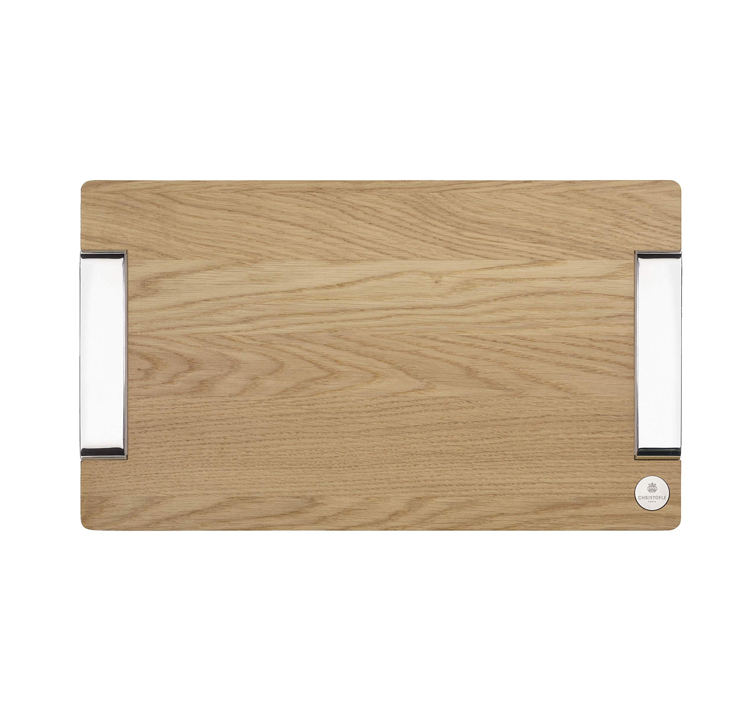 Amazon.com: Christofle Royal Chef Oak Cutting Board with Silver