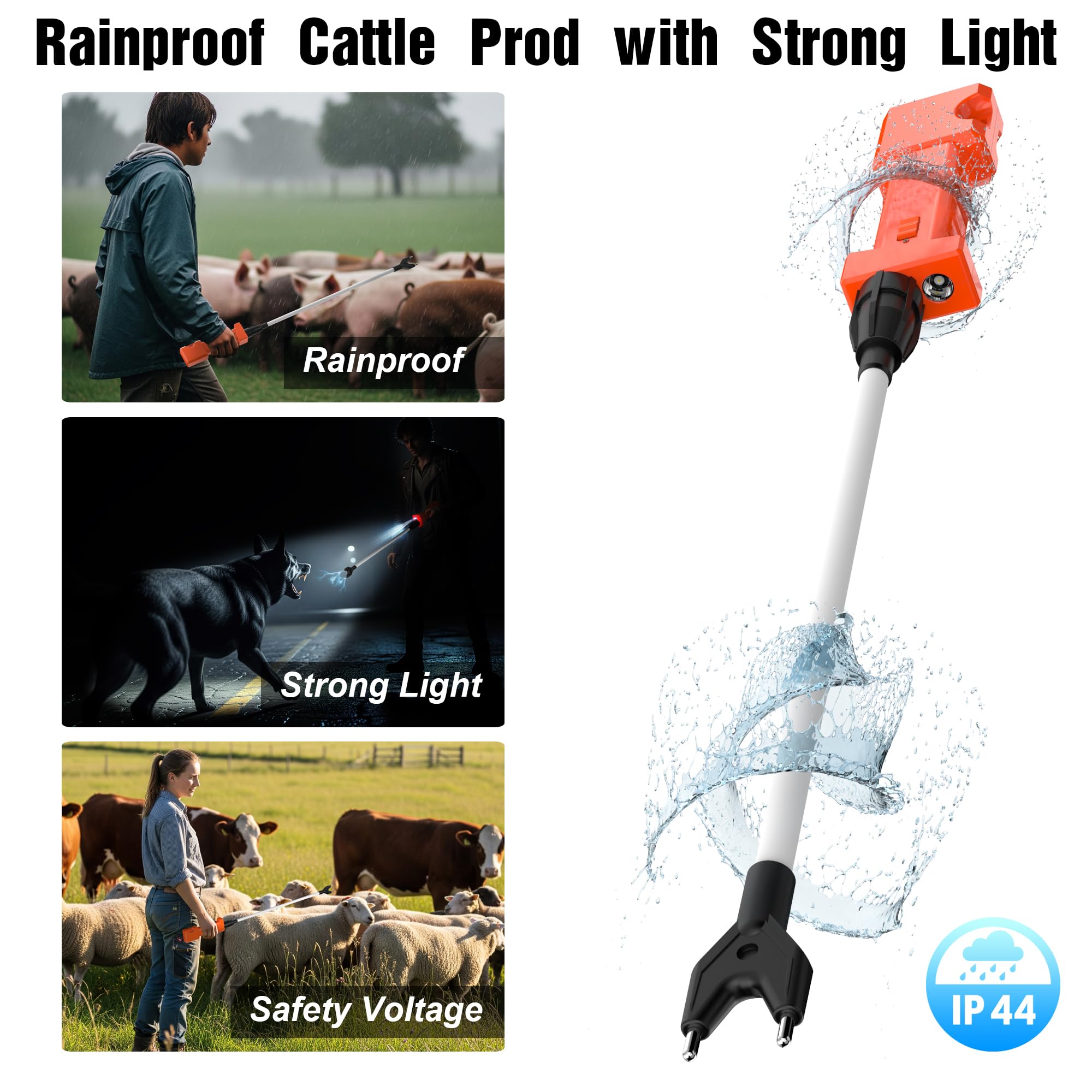 Cattle Prod Rechargeable...B0F2G3R3G5 | Encarguelo.com.ve
