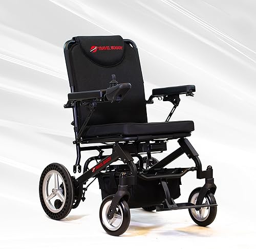 Dash by Travel Buggy Silla de ruedas eléctrica plegable más ligera del mundo pesa solo 39 libras 95 mi rango de crucero 18 pulgadas de ancho de