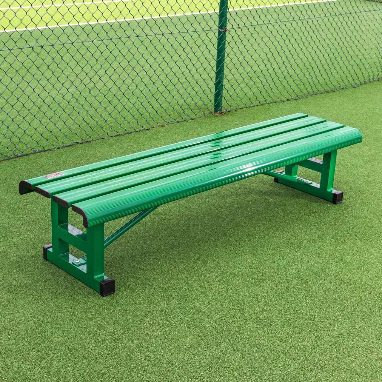Vermont Tennis Court Bench [2/3 Seater] | Any Court Surface – Elite Aluminum Construction