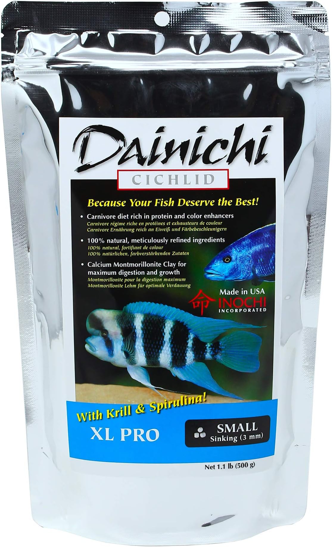 Cichlid XL Pro Sinking Pellet, 1.1lb