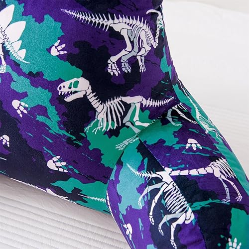 Miniatura 6 de Aimuan Almohada de lectura de dinosaurios, almohada de respaldo de cuña con brazos y soporte de espalda para sentarse en la cama, cojín inclinado,