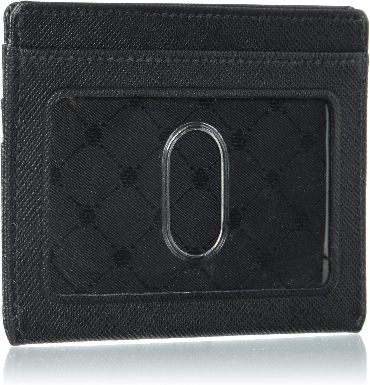 Perry Ellis Portfolio Men's Card Case Id Wallet, Blk, One Size - Image 2