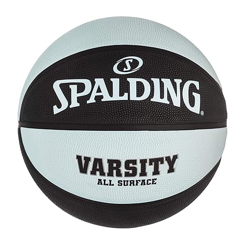 Spalding Outdoor Rubber Basketballs | Performance Rubber Cover Designed for Outdoor Play | Multiple Sizes & Colors
