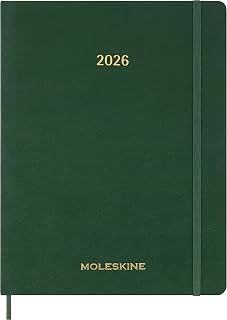 2026 15-Month Essential Planner, Soft Cover, Weekly Vertical, XXL (8.5" x 11"), Myrtle Green, 144 pages