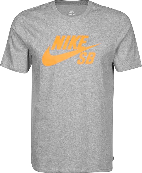 Nike Men's Logo T-Shirt l D(M) US Grey 