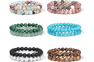 Healing Gemstone Power Bracelet Set